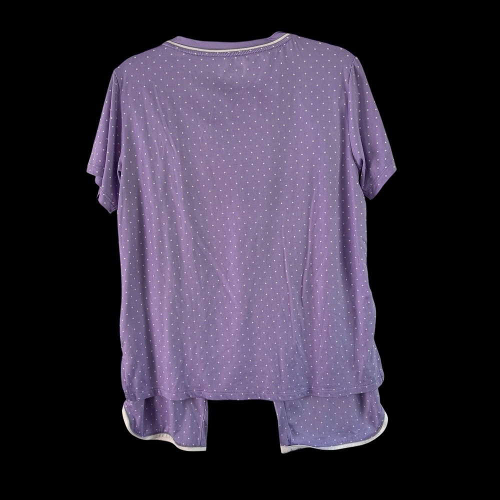 Flora Pajama Set Sleepwear Polka Dot V Neck Loungewear‎ Comfy Medium